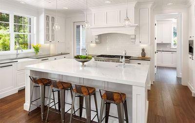 Residential Contractor — Kitchen in New Luxury Home in Rockford, IL Residential Contractor — Kitchen in New Luxury Home in Rockford, IL