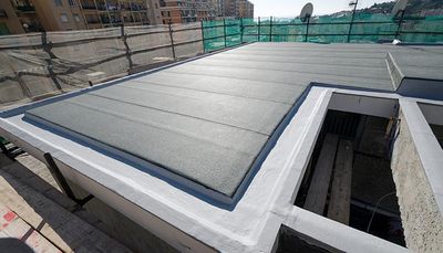 New Commercial Flat Roof — Springfield, MA — D.P. Carney Construction, Inc. New Commercial Flat Roof — Springfield, MA — D.P. Carney Construction, Inc.