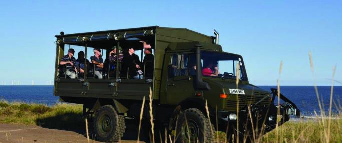 Unimog close to South Riding Holiday Barn