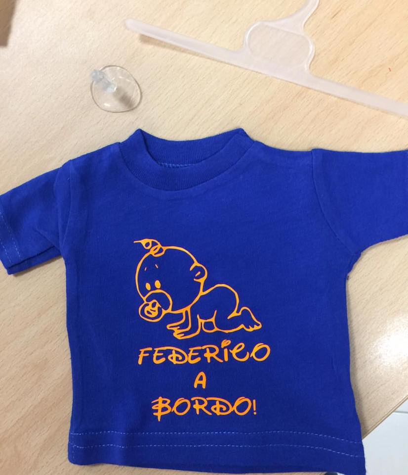 Maglietta per neonato personalizzata