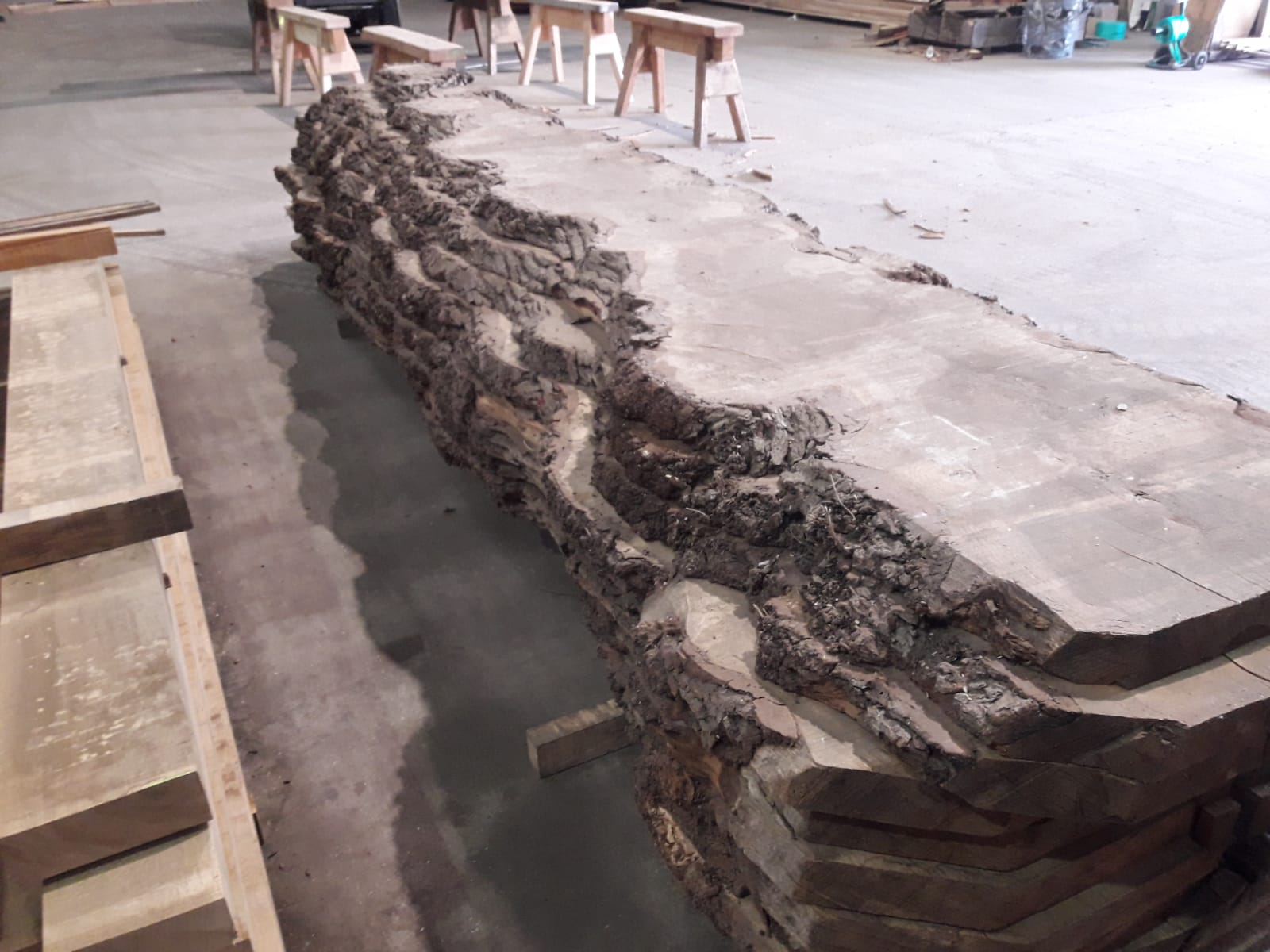 Waney edge Oak packs
