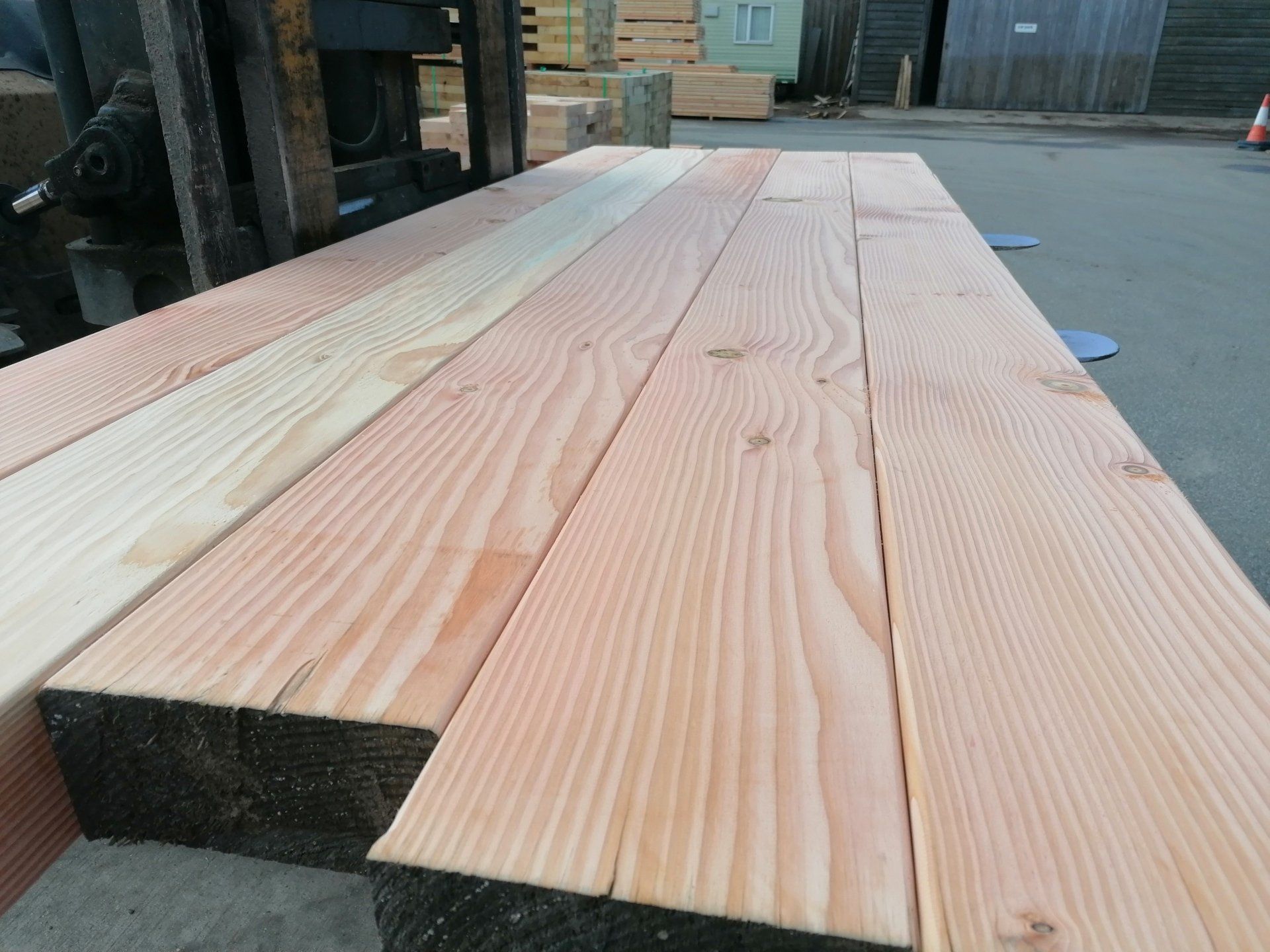 Fresh Sawn Douglas Fir Planed all round
