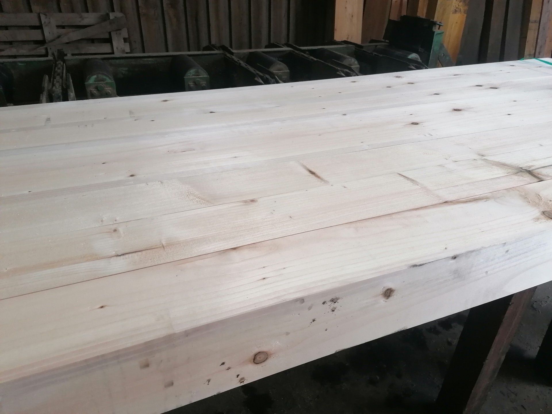 Fresh sawn Spruce Planed all round