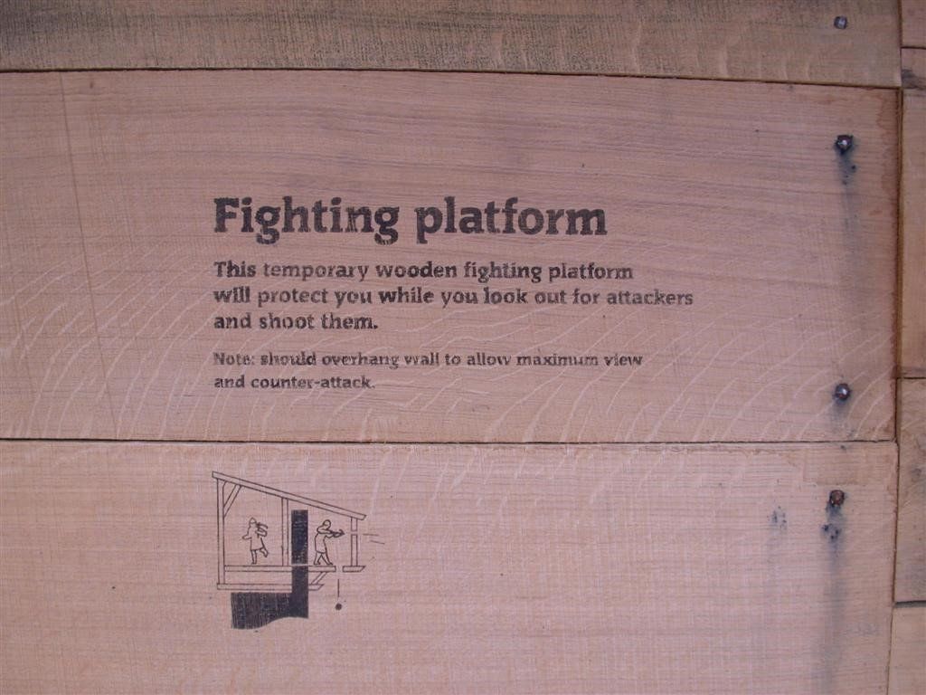 Fighting platform diagram