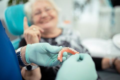 Dentures — Urbana, IL — J. Barry Howell DDS Dentures — Urbana, IL — J. Barry Howell DDS