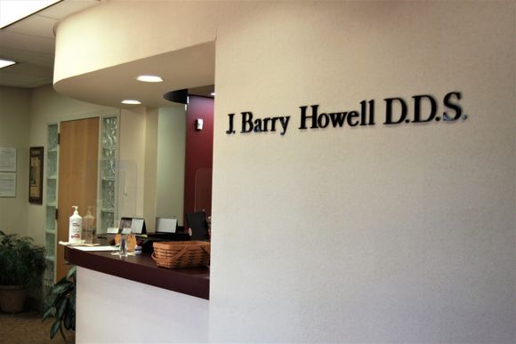 Lady Smiling at Dental Check-up — Urbana, IL — J. Barry Howell DDS