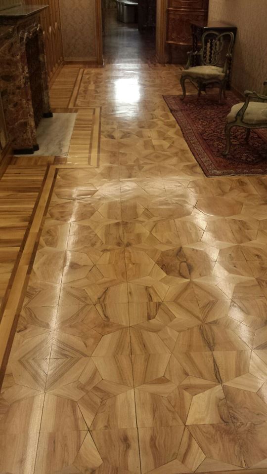 levigatura parquet