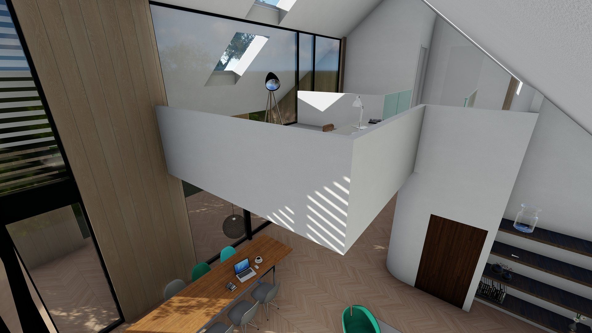 Ontwerp, Duurzame woning, De architecten van Nu, houtbouw, Huizenhoog, Schuurwoning