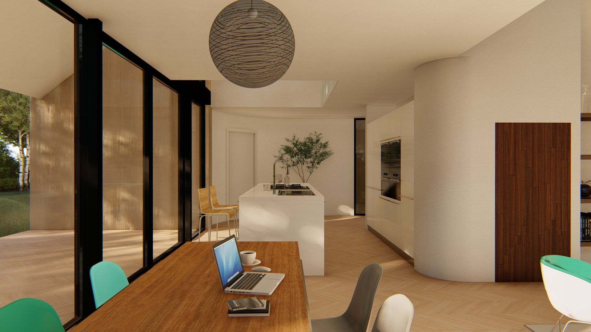 Ontwerp, Duurzame woning, De architecten van Nu, houtbouw, Huizenhoog, Schuurwoning