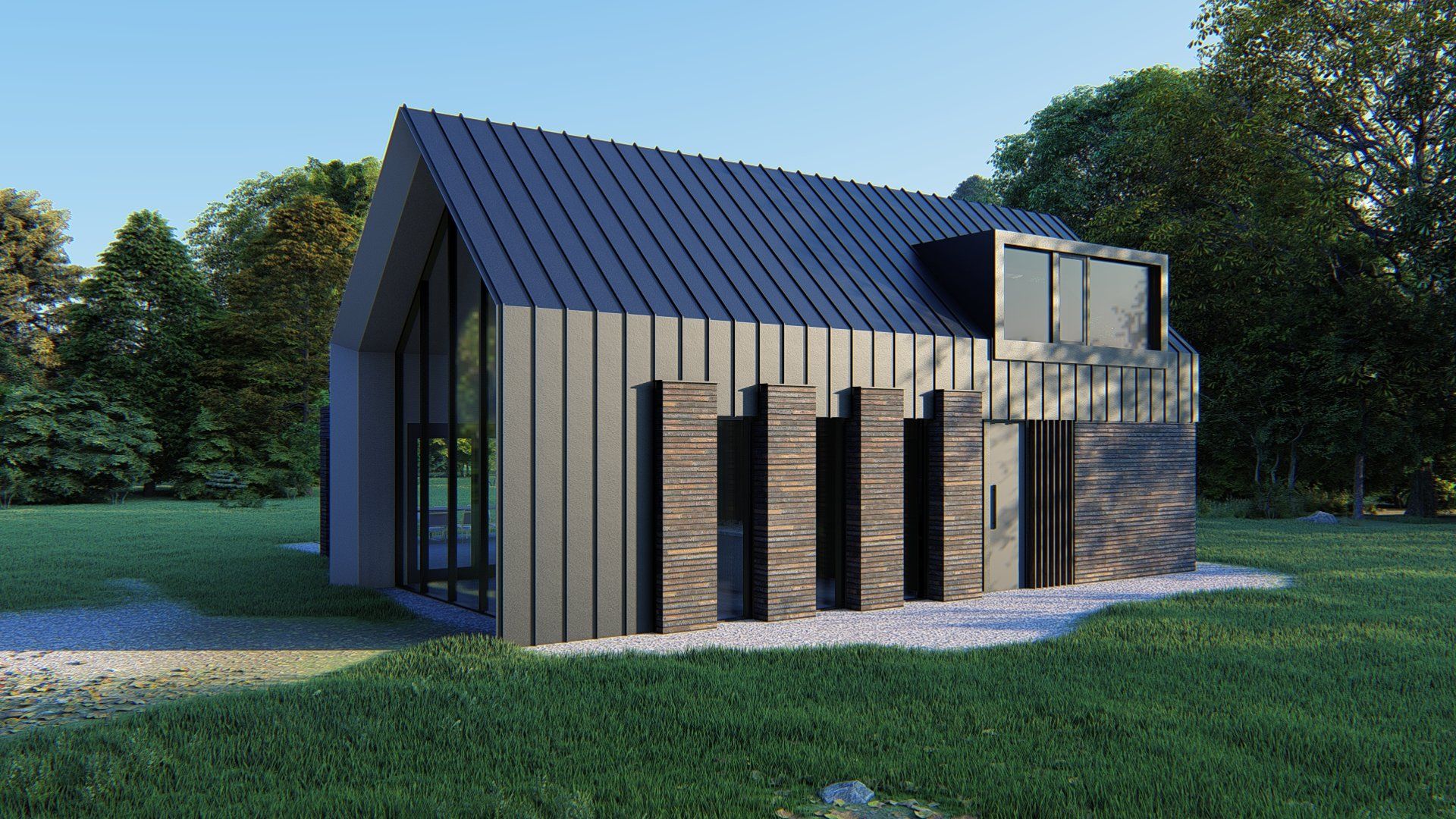 Ontwerp,duurzaam, schuurwoning, Sint Oedenrode, De architecten van Nu, Huizenhoog, houtbouw, HSB, CLT