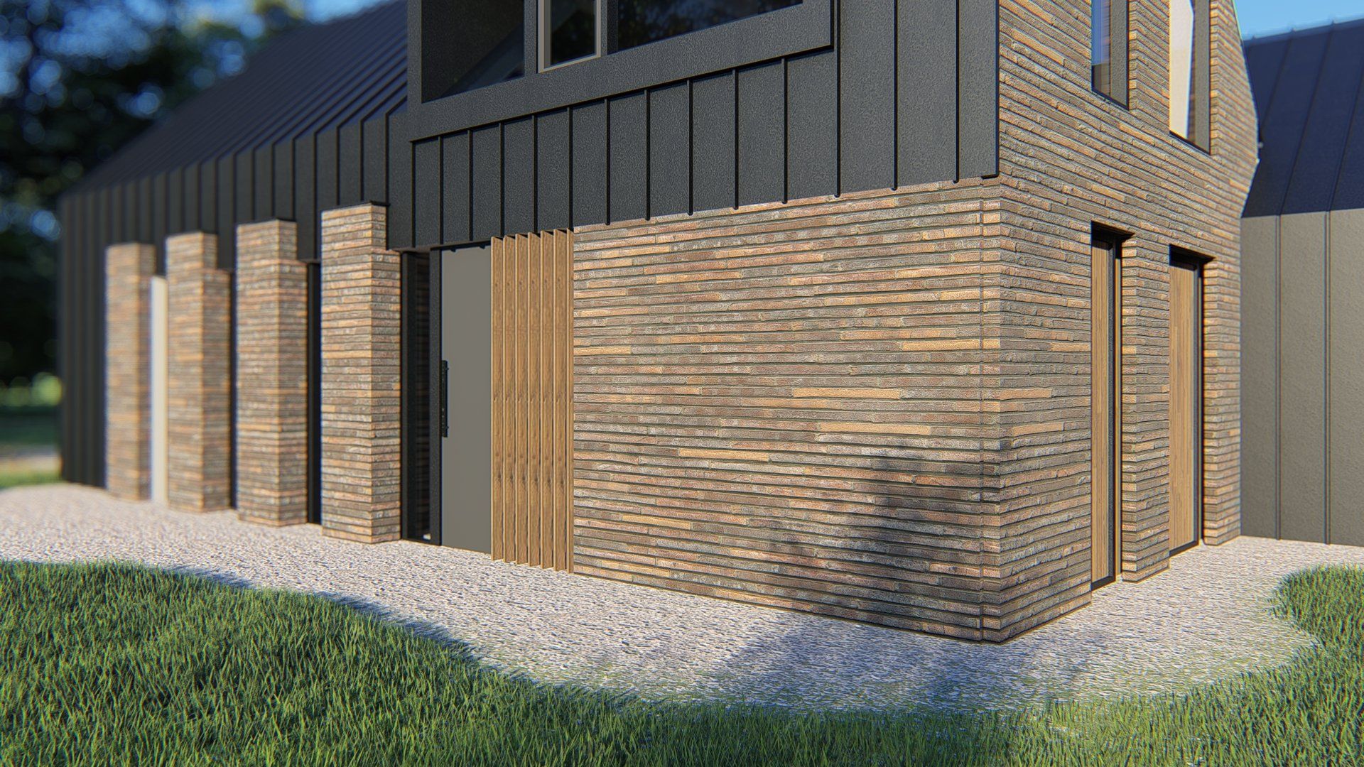 Ontwerp,duurzaam, schuurwoning, Sint Oedenrode, De architecten van Nu, Huizenhoog, houtbouw, HSB, CLT