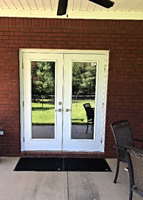 Maximum Heat & Glare were cut while one-way privacy also achieved. Residential Tinting in Wetumpka— SPF Tinted Glass Doors in Wetumpka AL