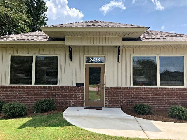 Business Tinted Installations — Before Commercial Window Tinting  in Montgomery, AL