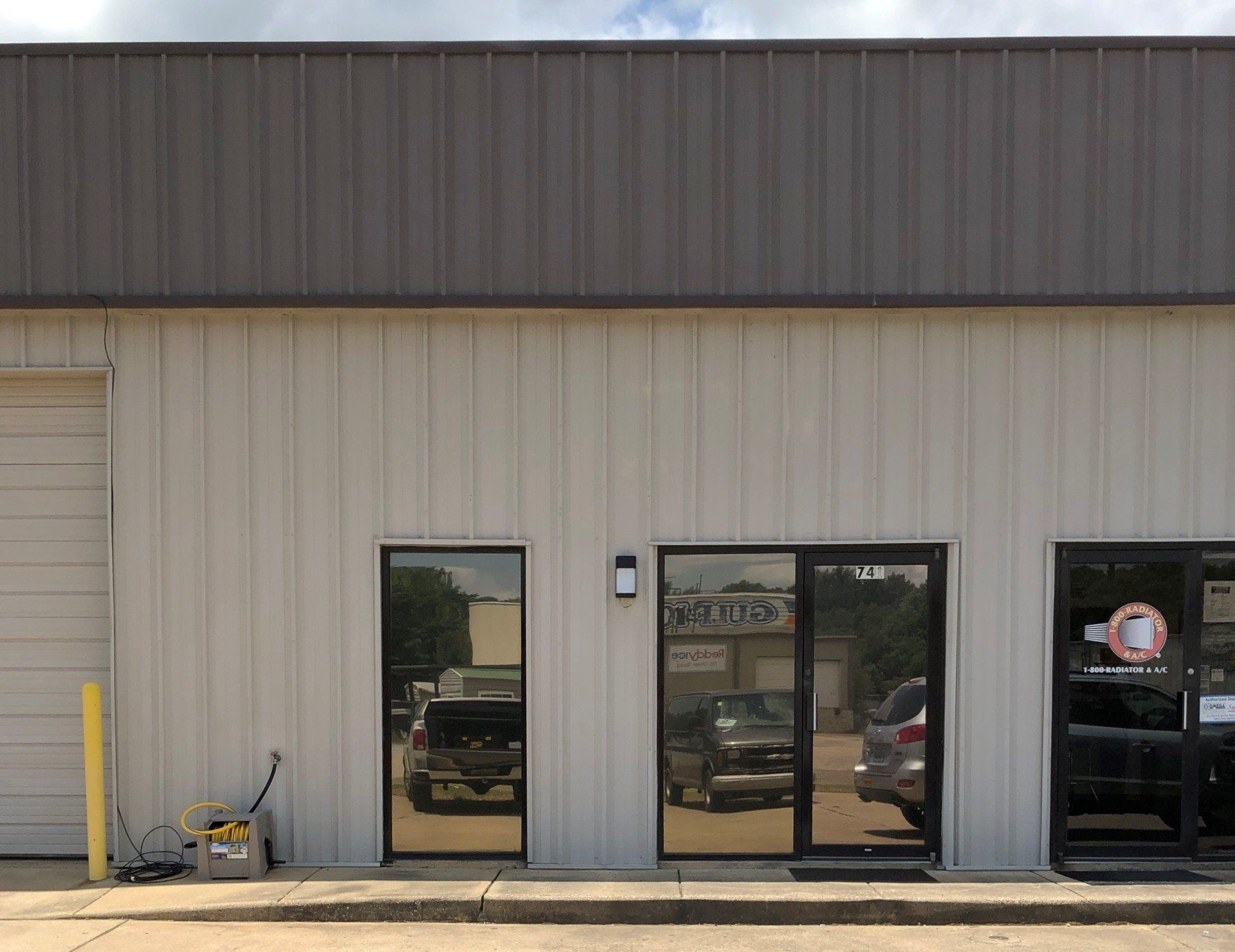 Professional tint installation on 5.30.2019 at business office in Montgomery, AL