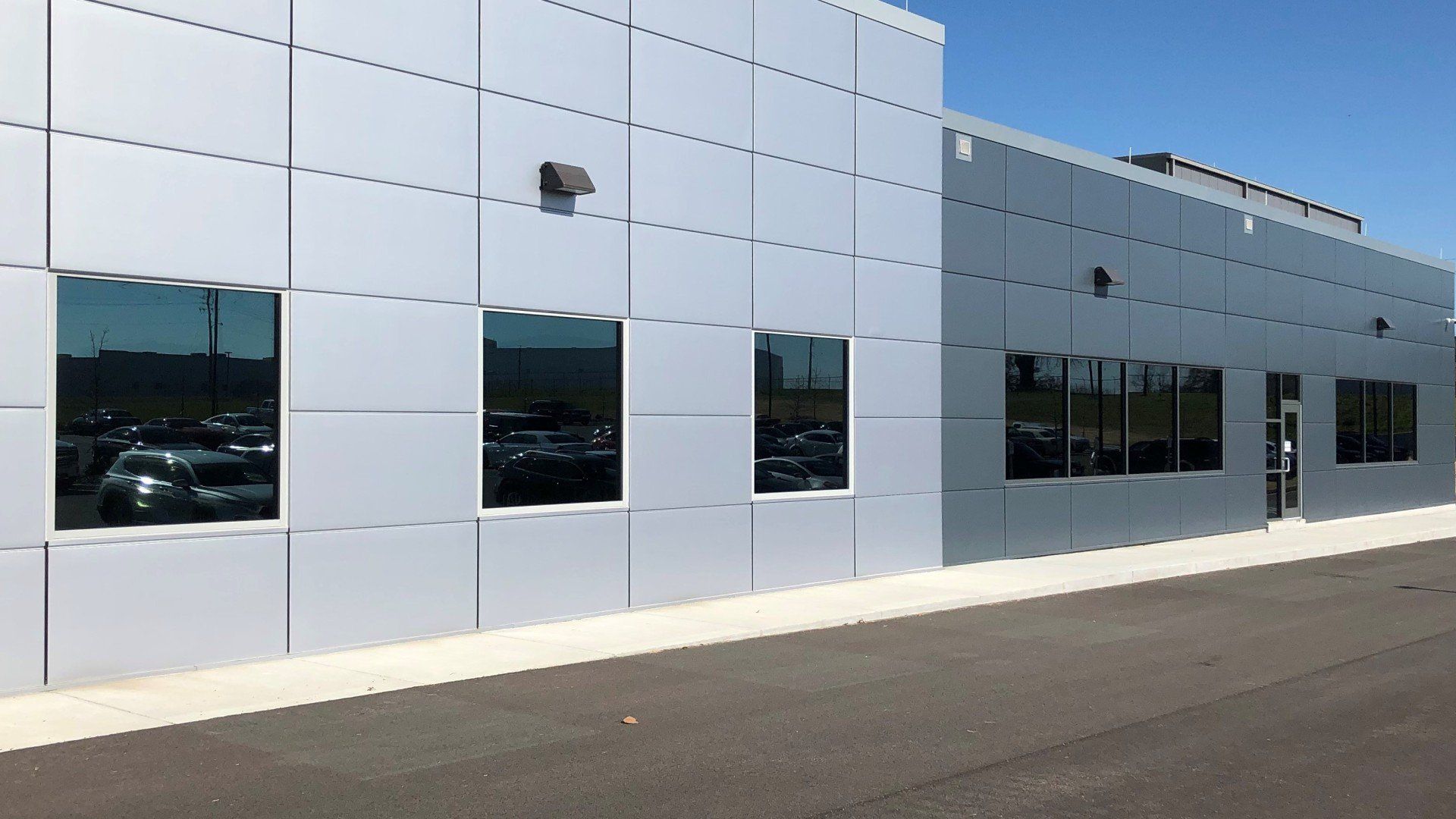 Business windows tinted in January of 2019 - commercial tinting service in Hope Hull, AL