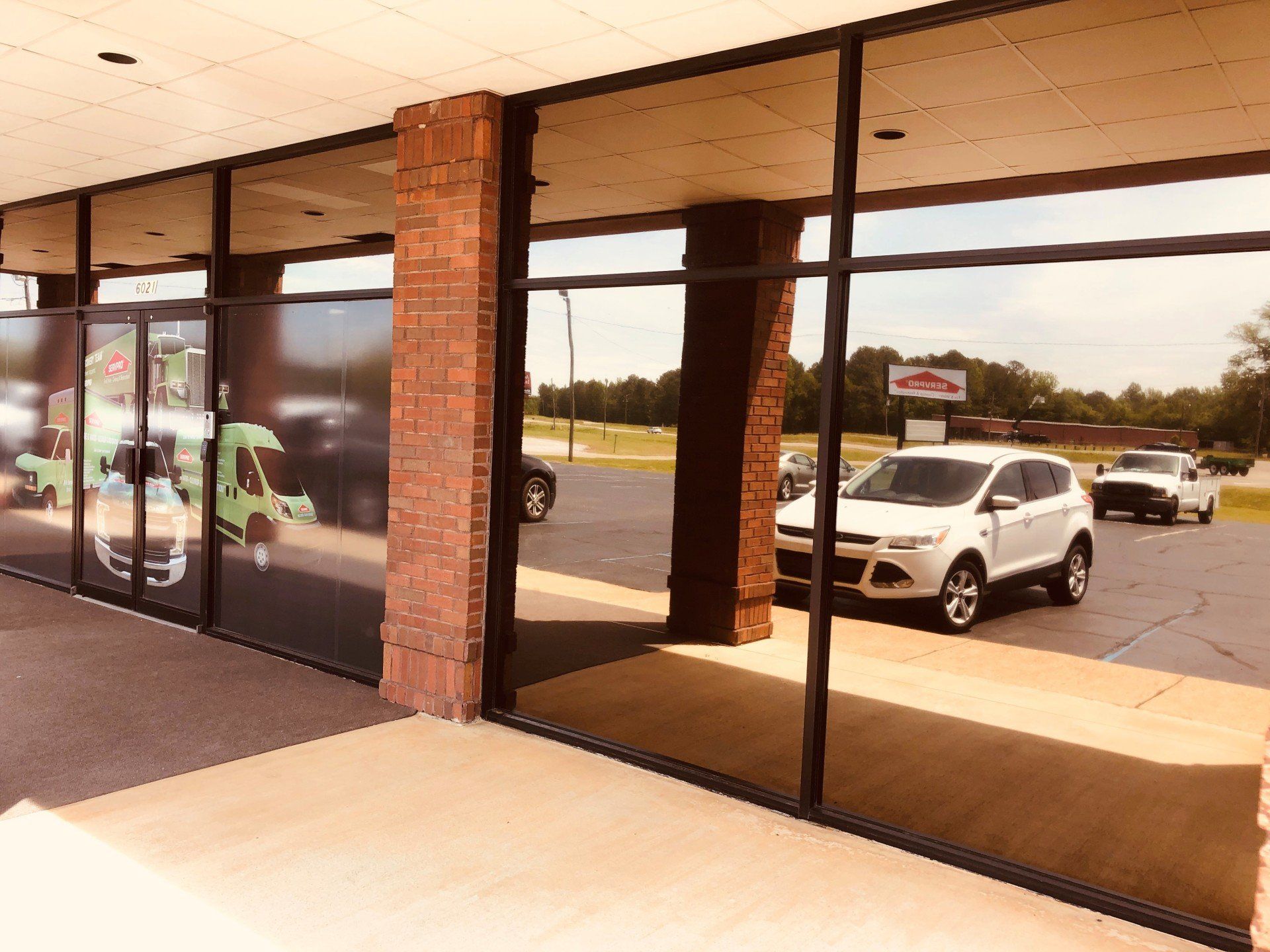 professional tint for home or office in Montgomery AL - office window tint blocking heat and glare in Montgomery, AL