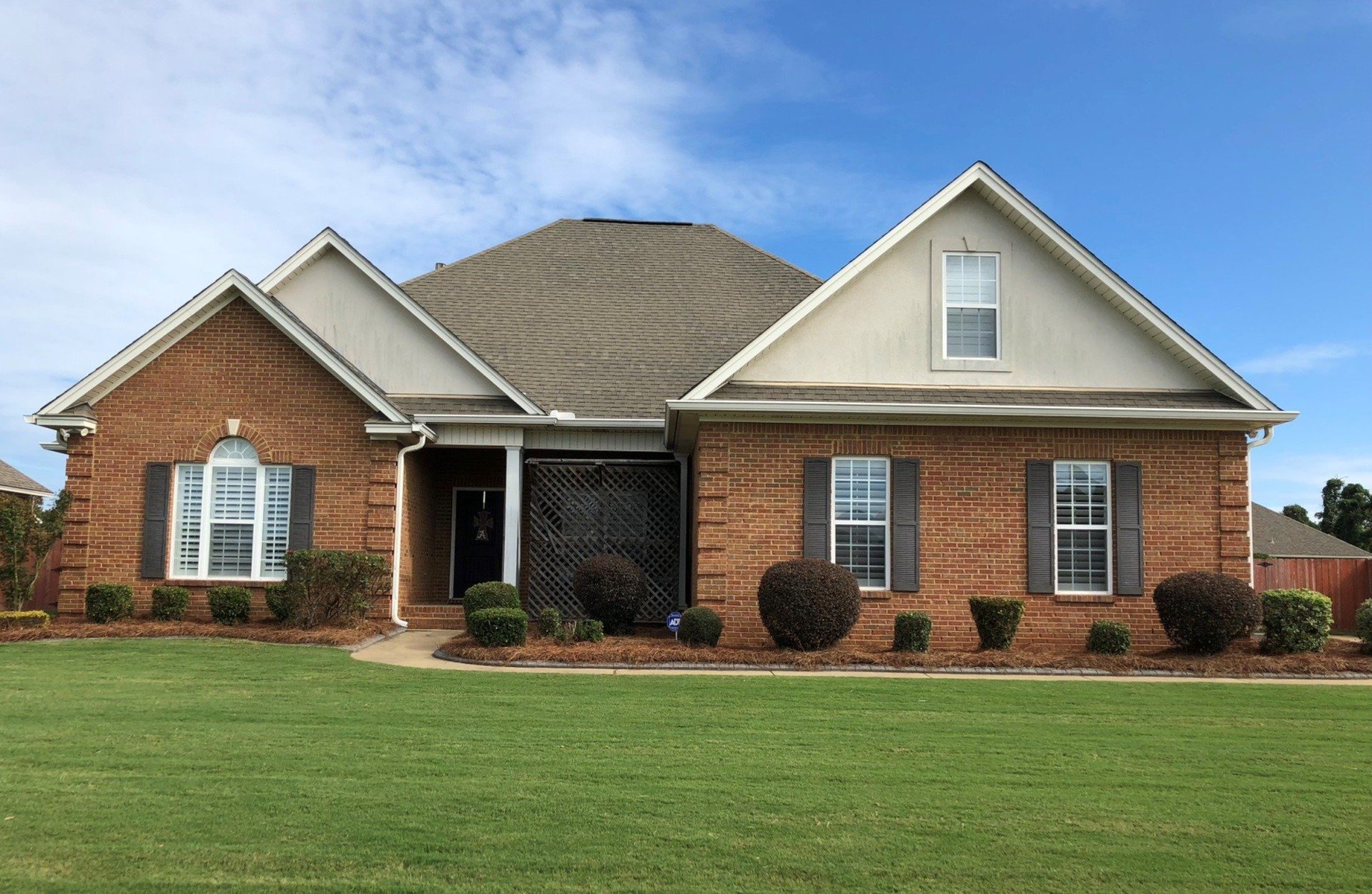 SPF Tinting Clanton - After home window tint installed to reduce glare inside the home in Central Alabama