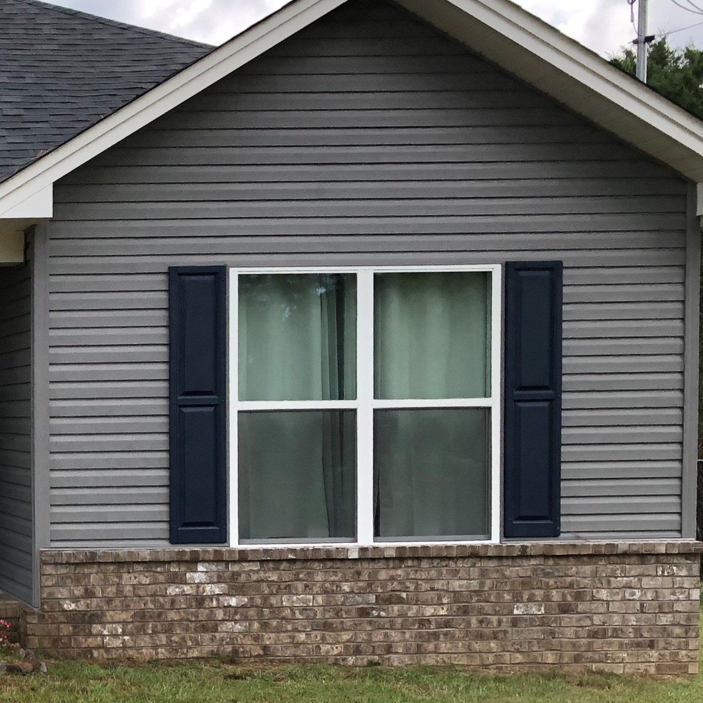 Window letting in heat before home tint installation