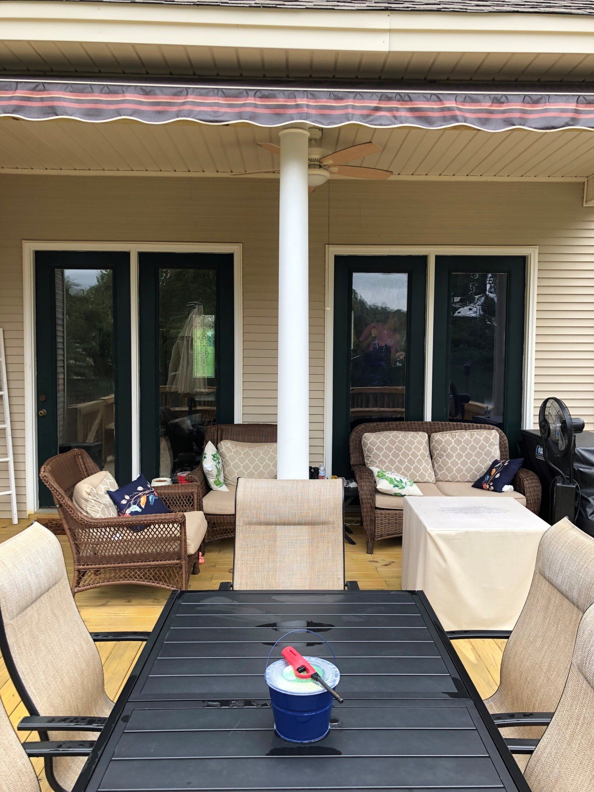 pro tint installation service - home porch door windows tinted in Millbrook, AL