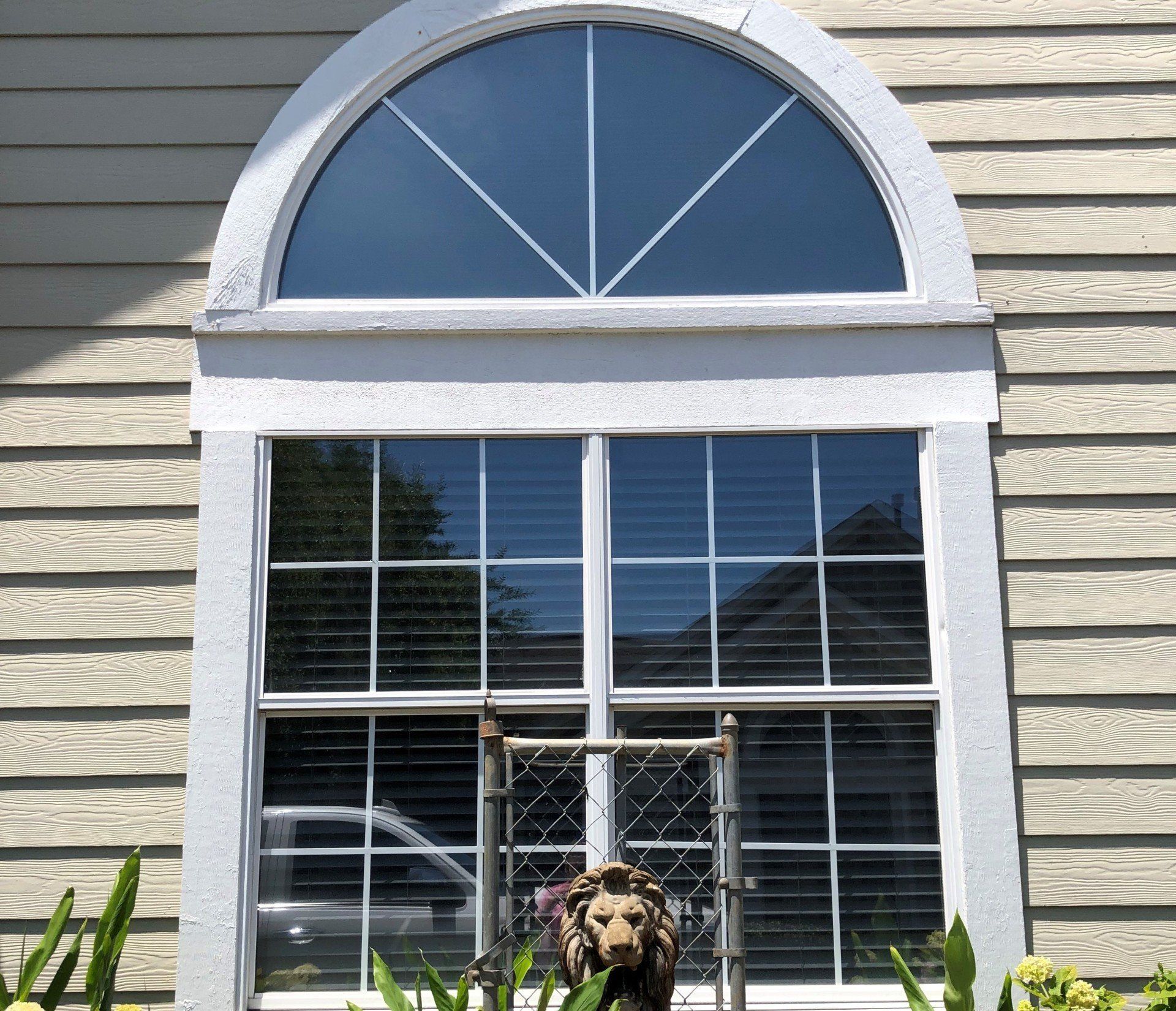 SPF Preferred Gun Metal 25 Tint installed blocking heat & glare in Alabama on 5.7.2019