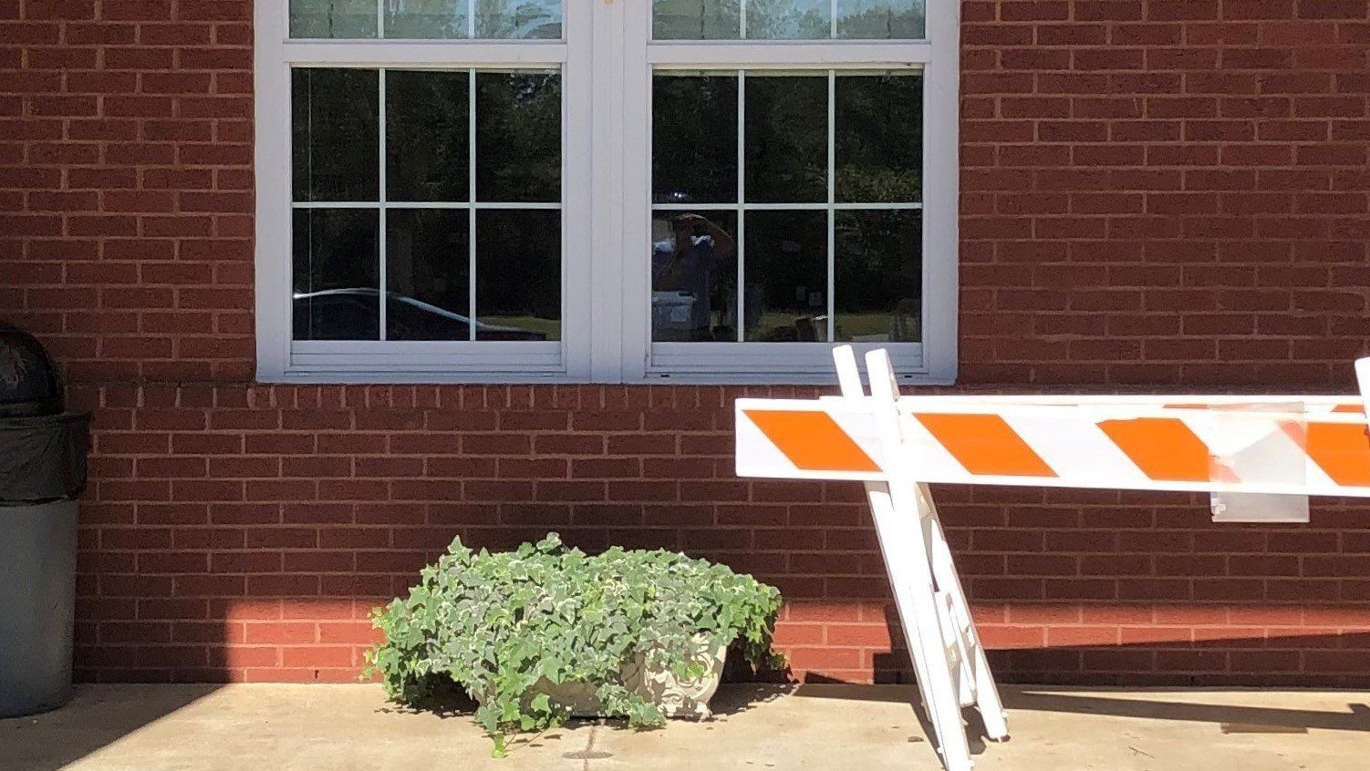 privacy tint installed at Clanton middle on 4.22.2019