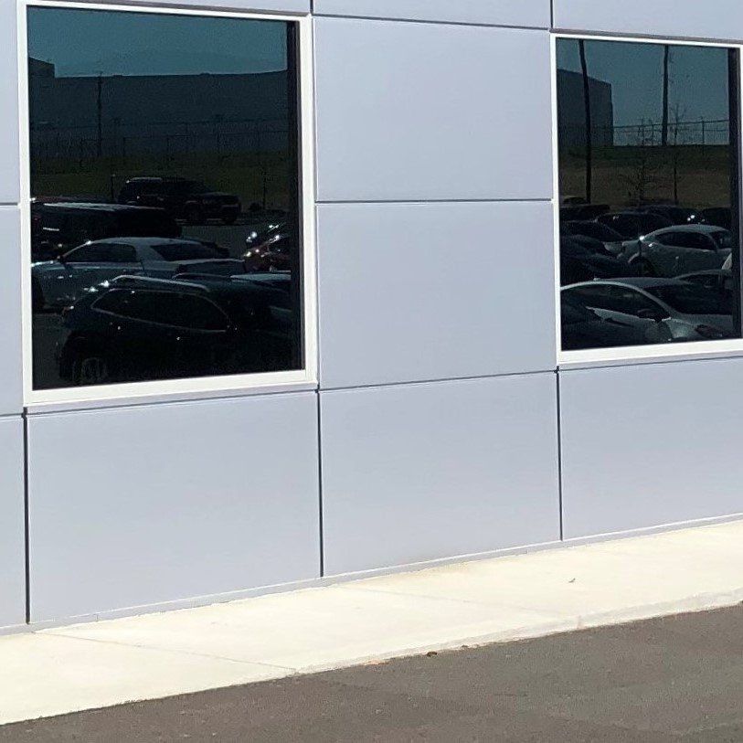 Commercial window tinting service in Hope Hull - SPF Tint installation on 1/16/2019.