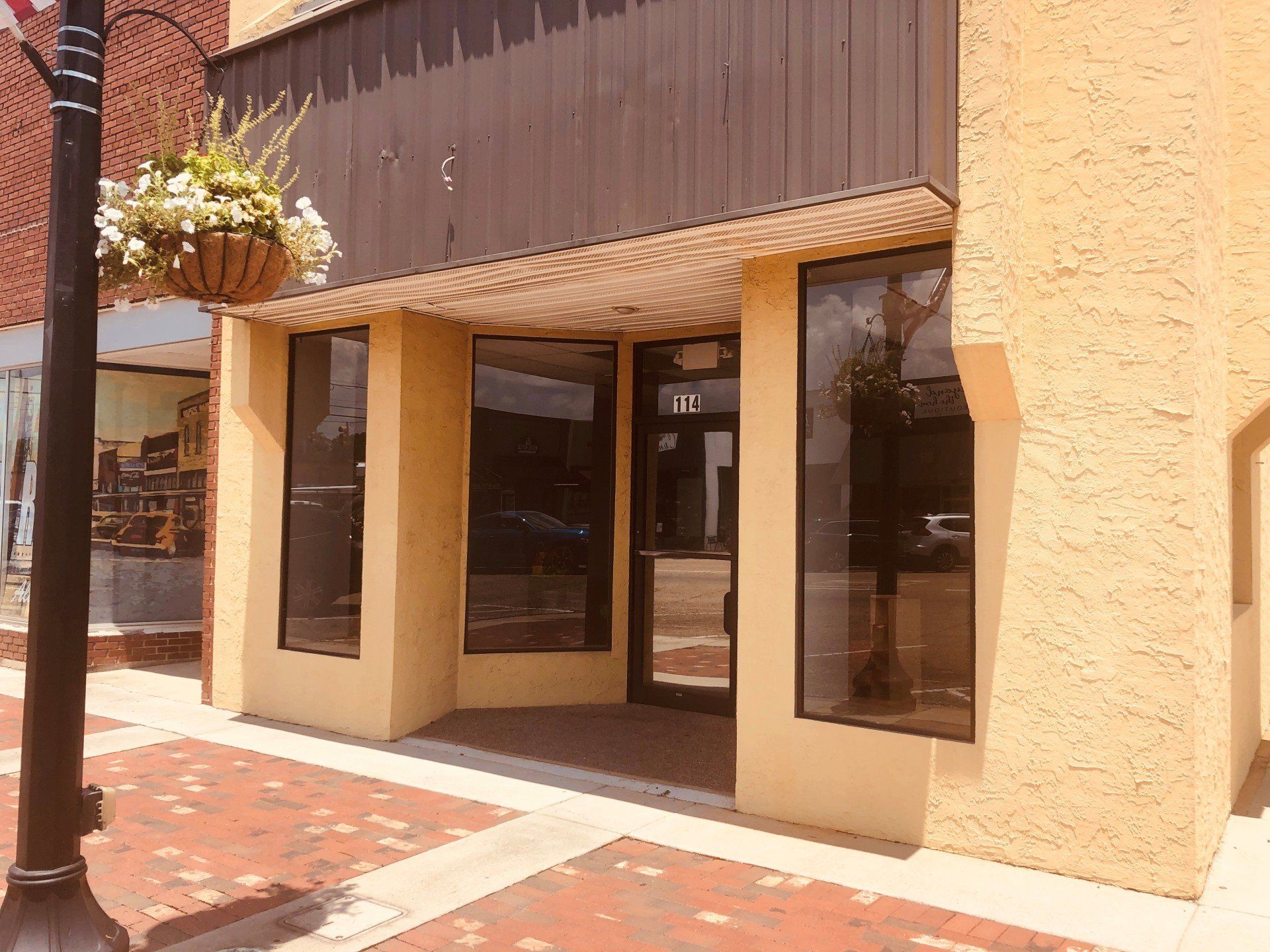 Business storefront tinted in Enterprise, AL - SPF commercial tinting service in Enterprise AL