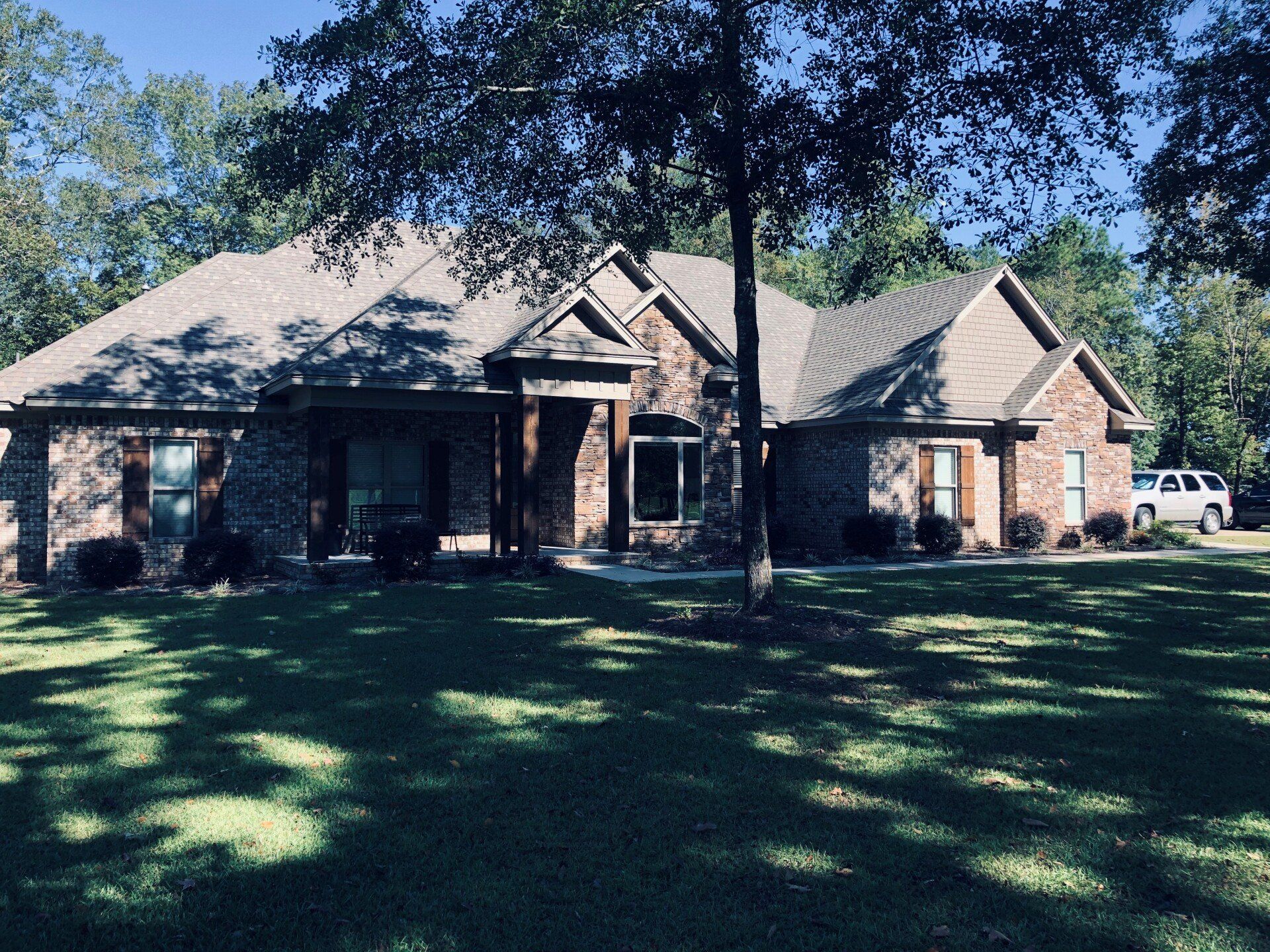 The bright glare heat and UV Sun damage was causing real problems inside this home in Deatsville AL