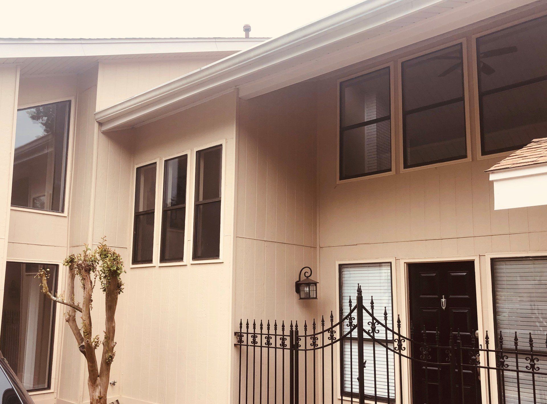 Before Home Window Tint Added 1-Way Privacy & Stopped Heat Gain causing High Energy Expenses on 7-3-2020 in Montgomery AL