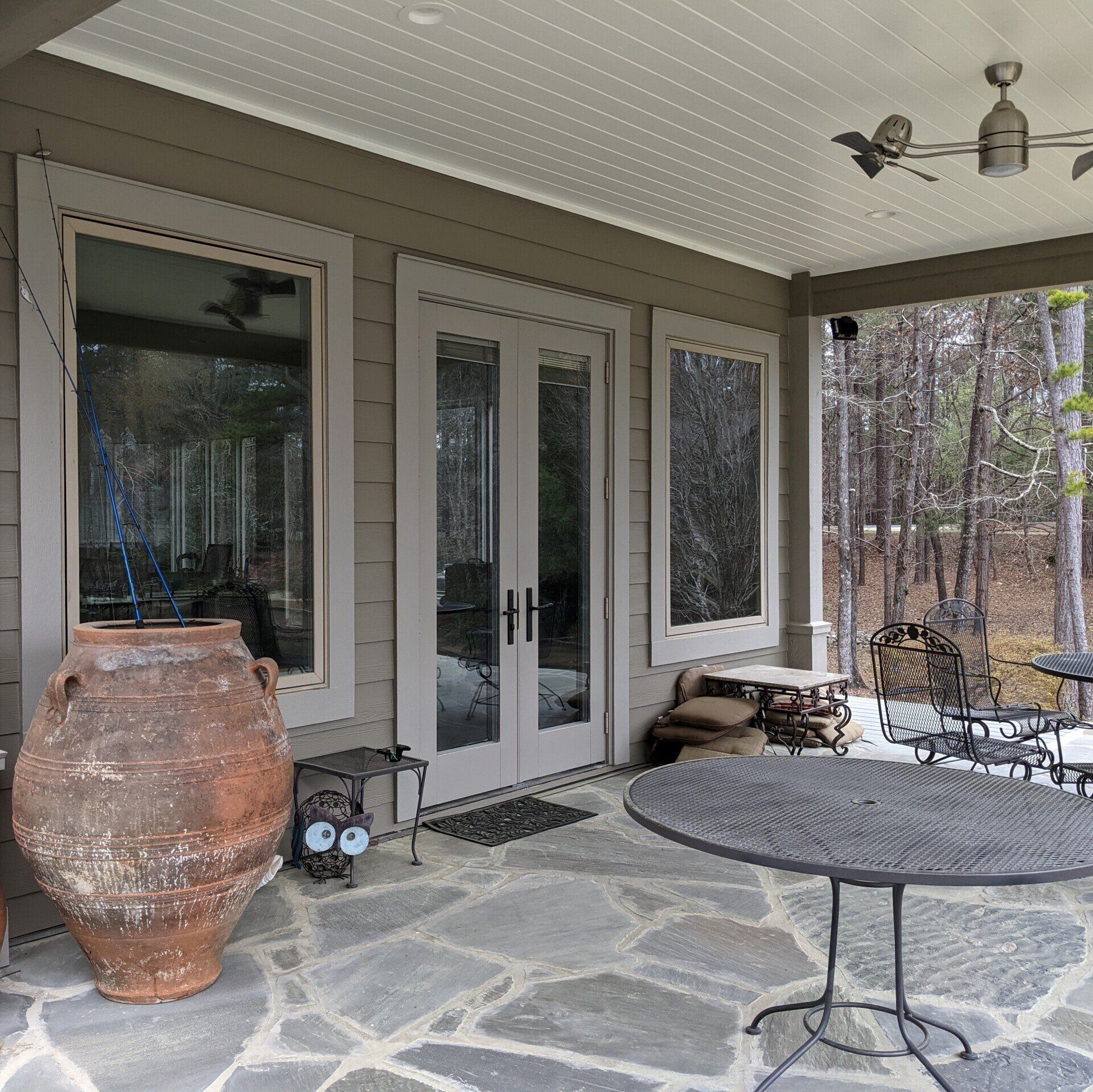 home window tinting service - SPF Precision Crystal Clear window tint blocked half the heat altering this home climate in Alexander City, AL