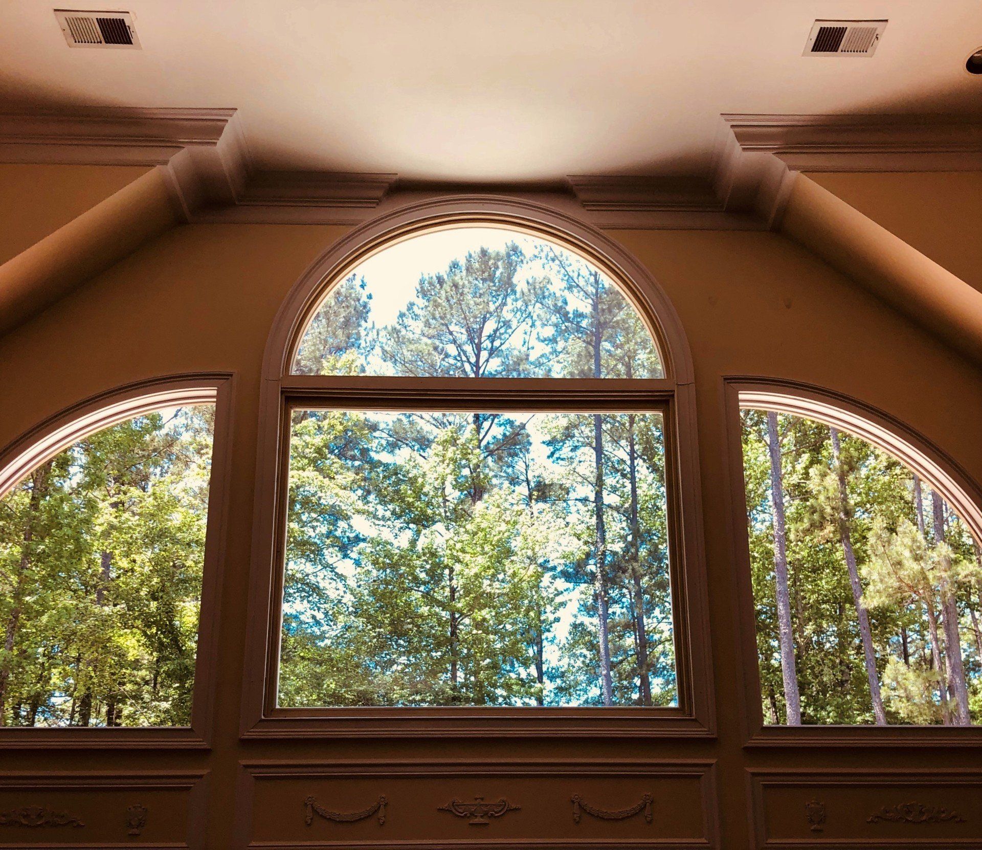 Residential Window Tint in Birmingham AL - home window tinting service blocking heat glare UV rays in Birmingham, AL