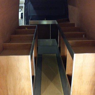 Vehicle shelving