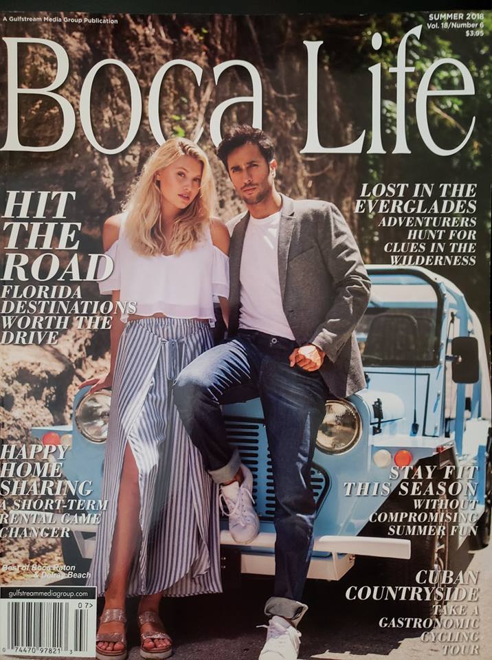 Cover of Boca Life Magazine
