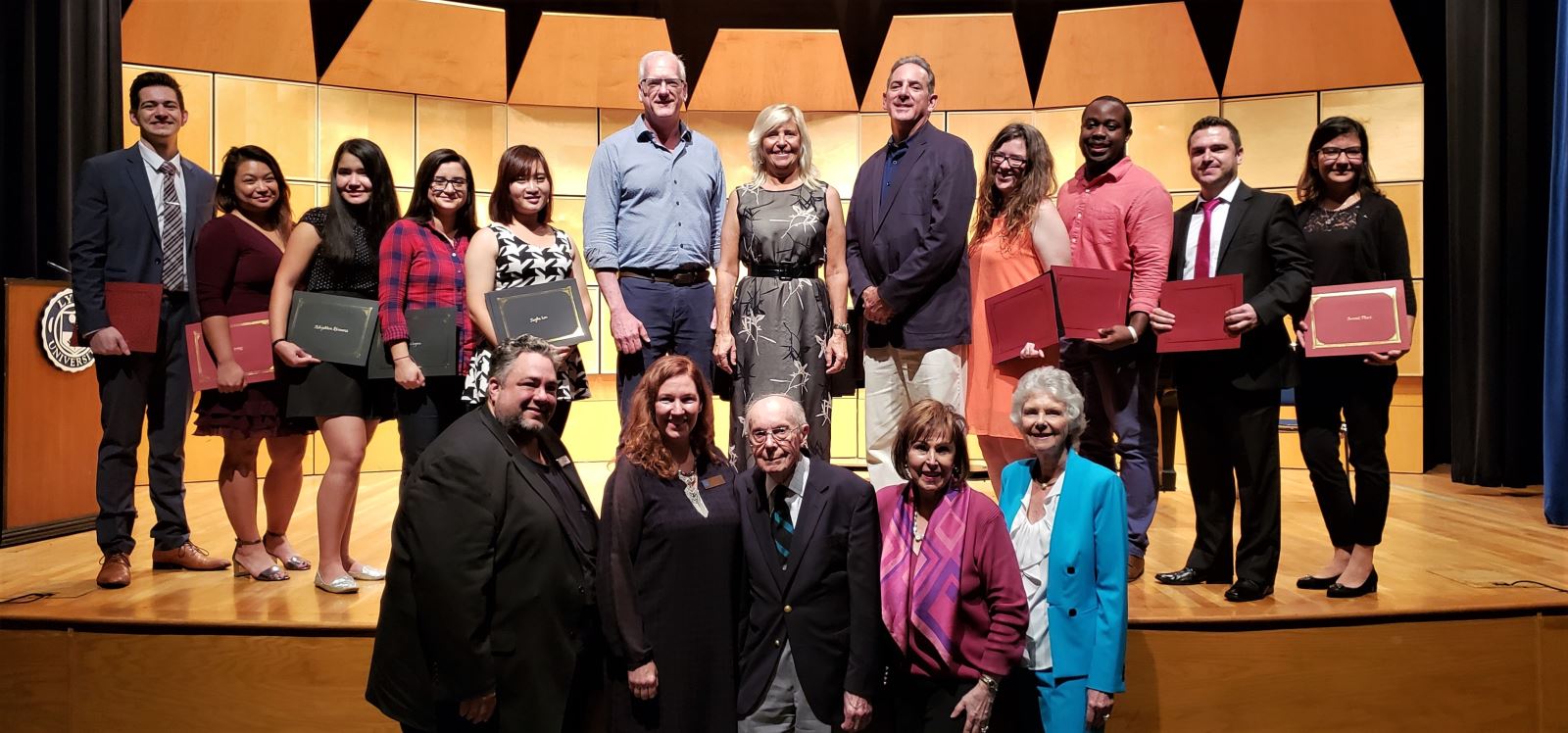 The National Brass and Piano Duo Competitors, with Judges and NSAL committee.
