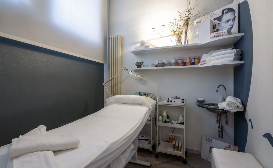 Sala trattamenti corpo del centro estetico a Bologna centro
