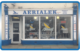 To have aerials installed at your home in Dalton-in-Furness call 01229 463 168 Aerialek shop front