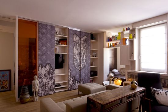 salotto arredato con divani e sofa a Segrate, MI