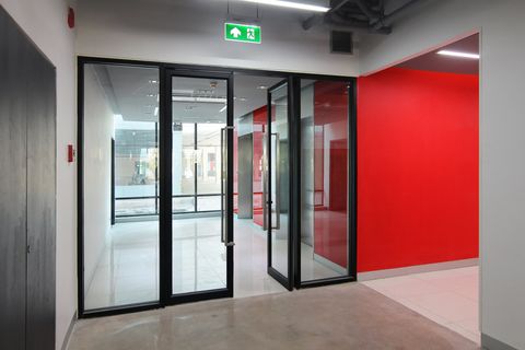 Glass Door — A Simple Glass Door Entrance in Davie, FL Glass Door — A Simple Glass Door Entrance in Davie, FL