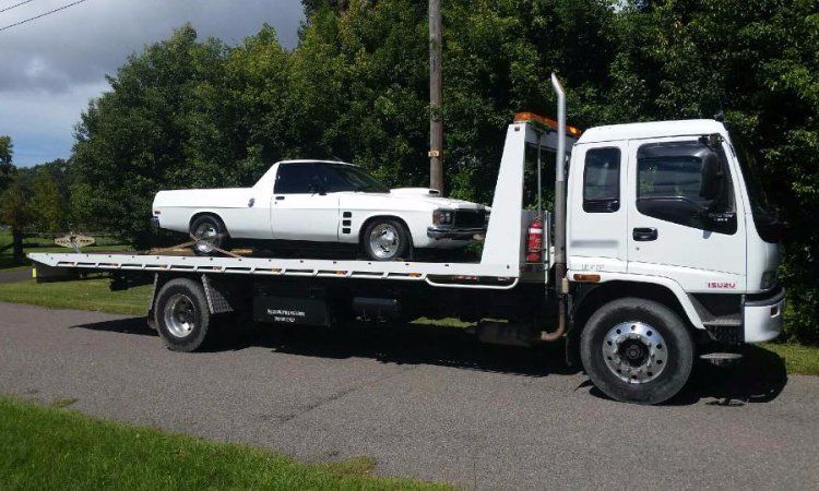 dyno tow truck towing isuzu