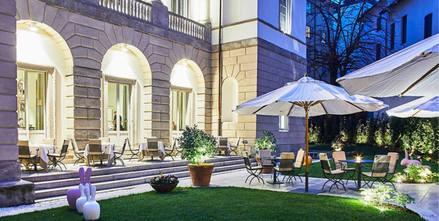 parco di palazzo storico