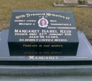 Thick Marble Lawn Cover Monuments — Northern Rivers Headstones in Casino, NSW