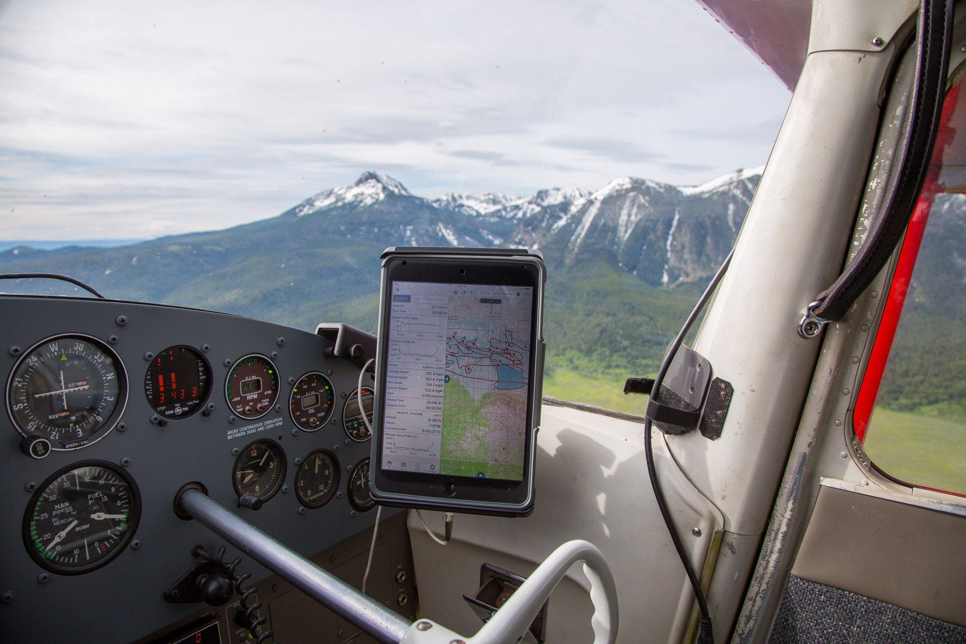 Swan Survey Flight Path