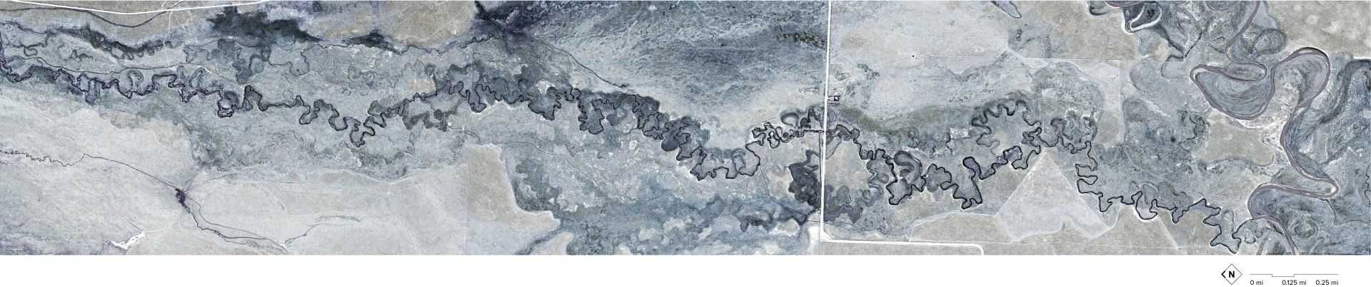Orthoimagery. Long Creek, MT