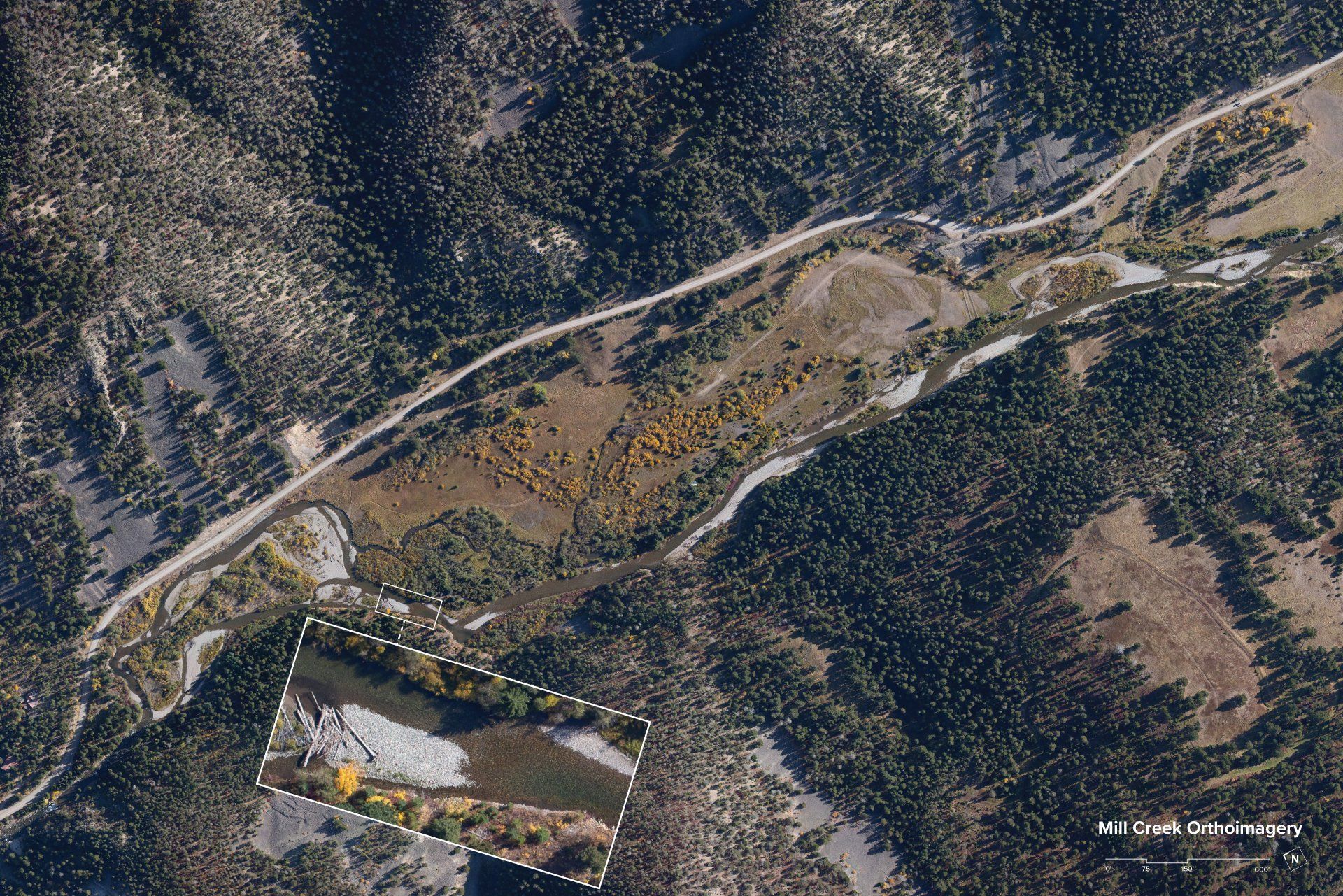 Orthoimagery. Mill Creek