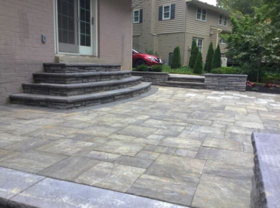 Front House Hardscape — New Castle, DE — Ayala Landscaping