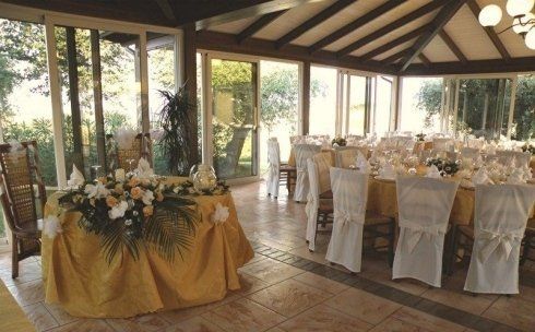 sala per ricevimenti di matrimonio