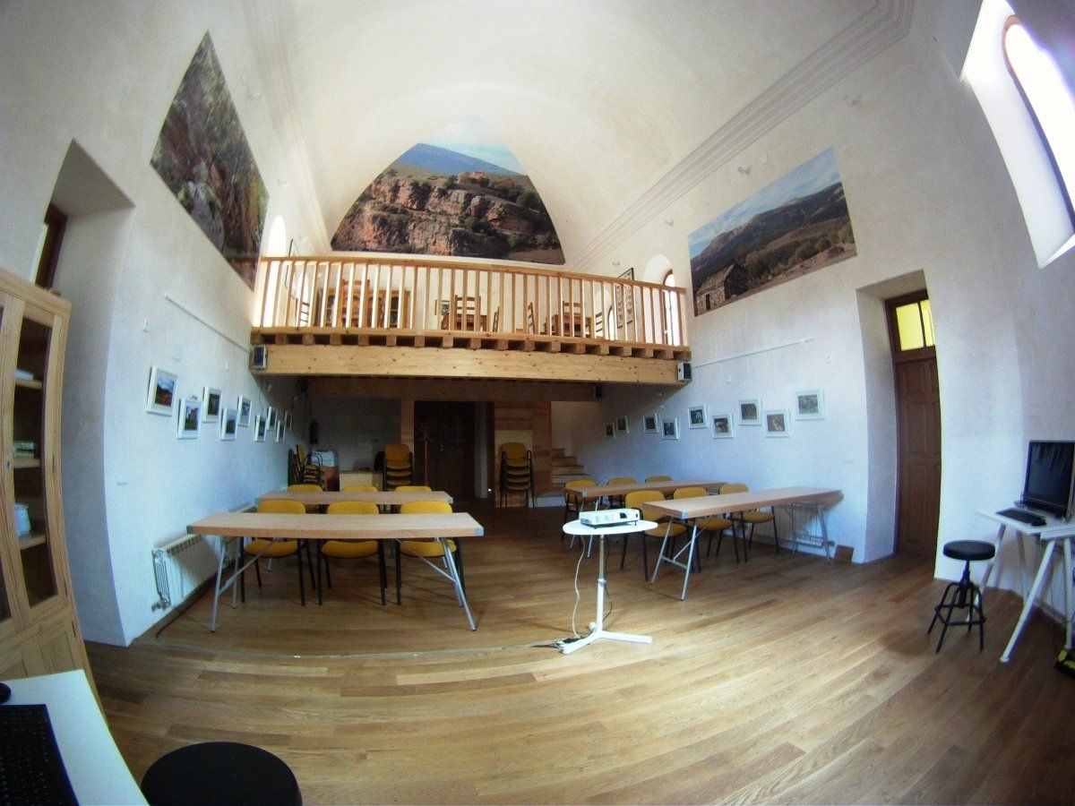 Albergue de Lumbreras (La Rioja). Aula