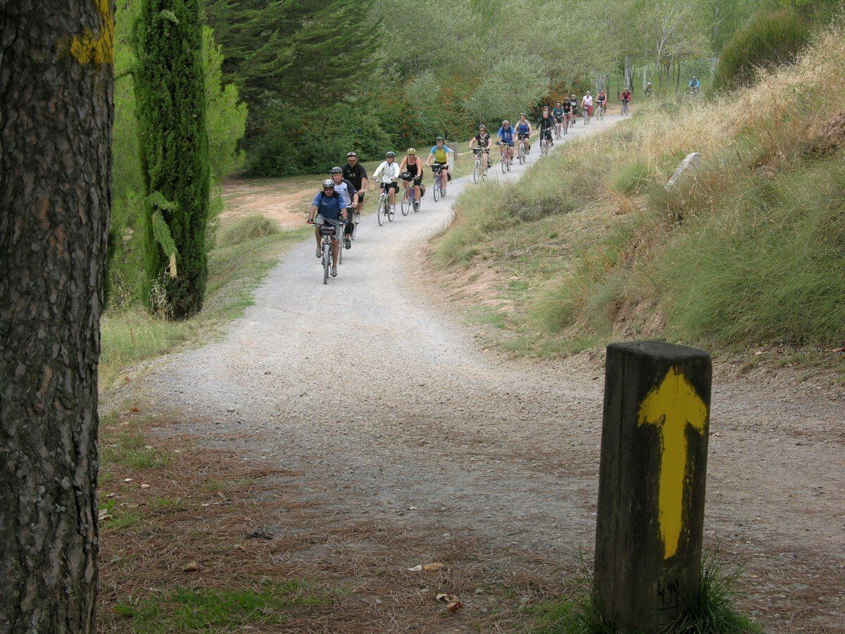 Rutas en Bicicleta por el camino de Santiago. Riojaventura