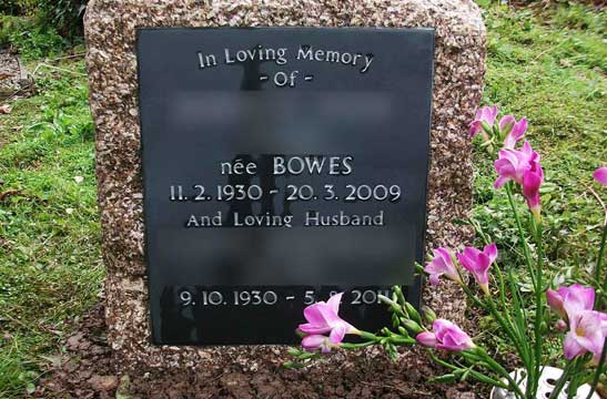 Memorial Inscriptions
