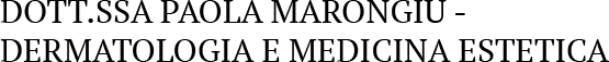 DOTT.SSA PAOLA MARONGIU - DERMATOLOGIA E MEDICINA ESTETICA-LOGO